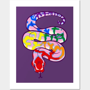 Pride Python Posters and Art